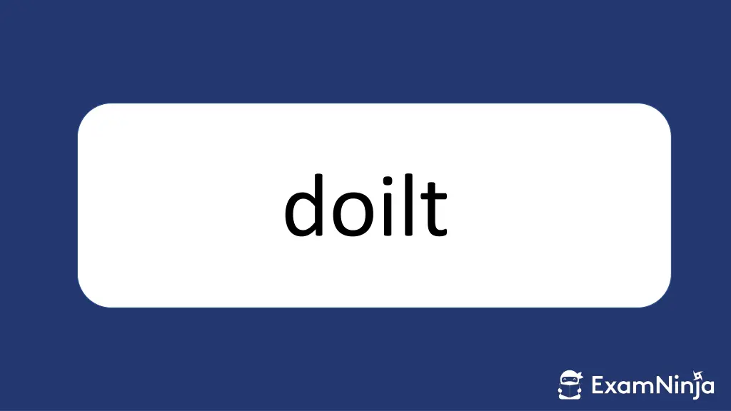 doilt