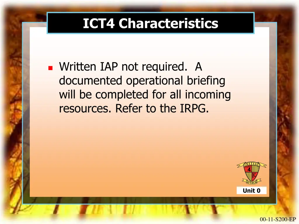 ict4 characteristics 2