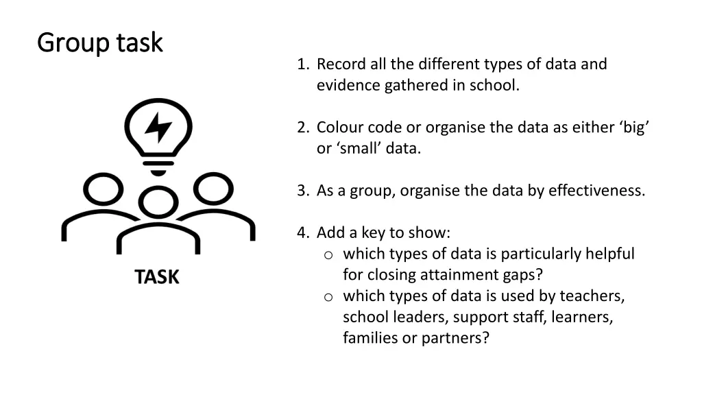 group task group task