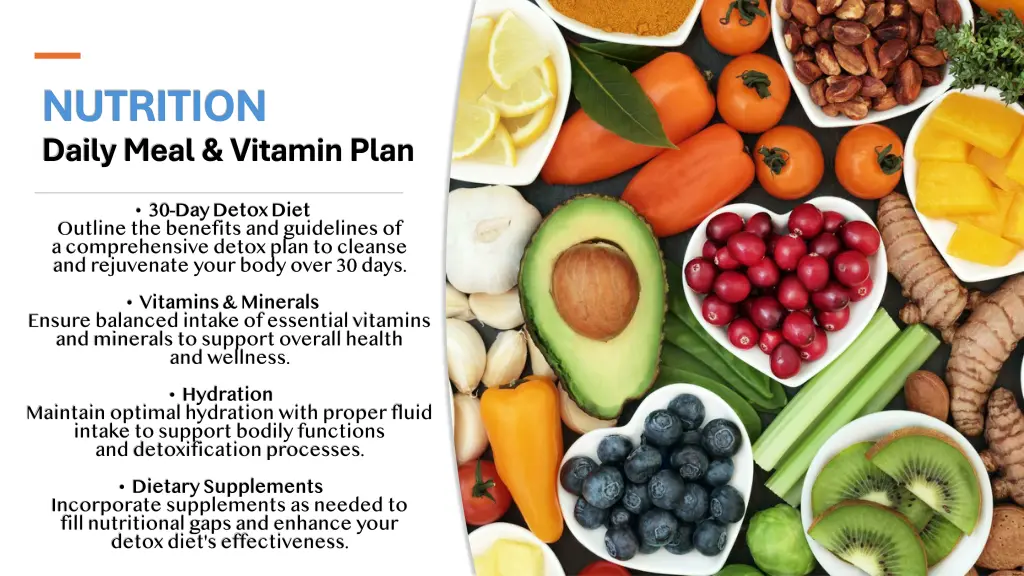 nutrition daily meal vitamin plan