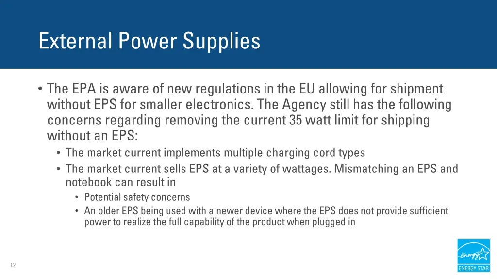 external power supplies