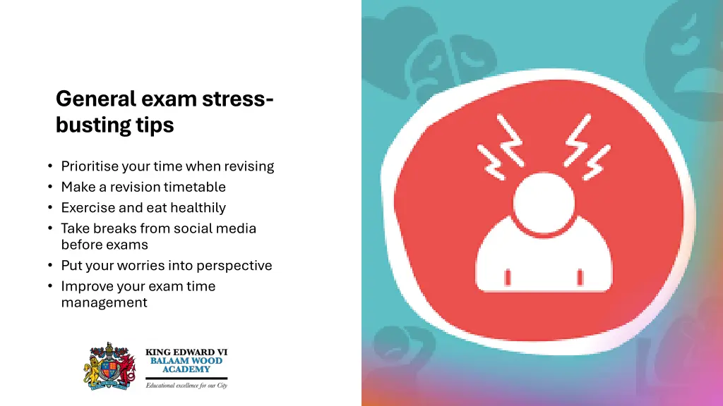 general exam stress busting tips