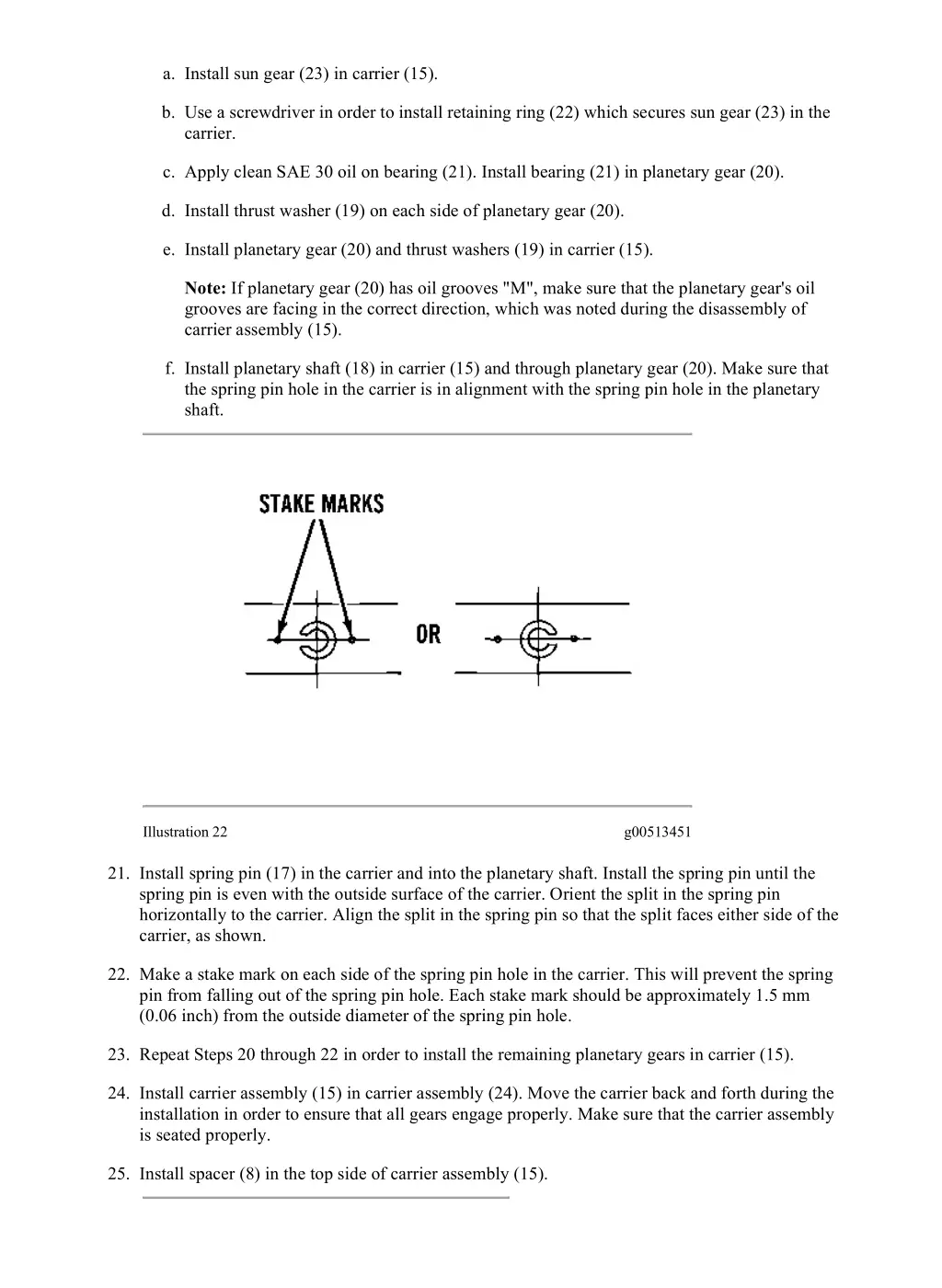 325b l track type excavator hammer arrangement 19