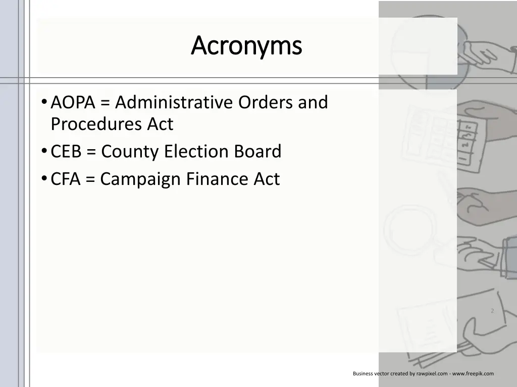 acronyms acronyms