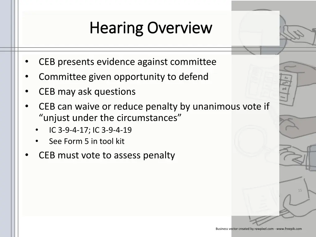 hearing overview hearing overview