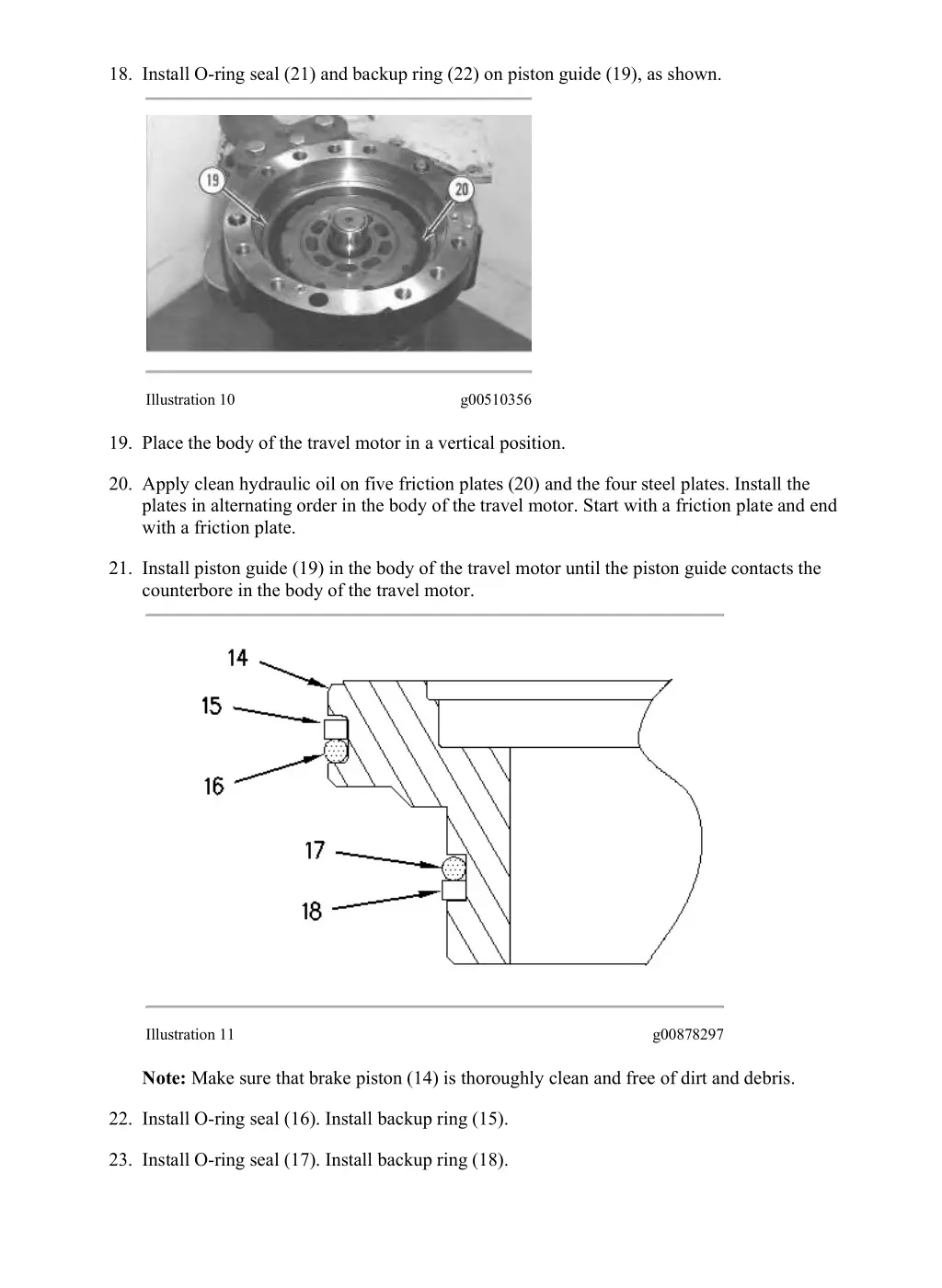 supplementary service information disassembly 13