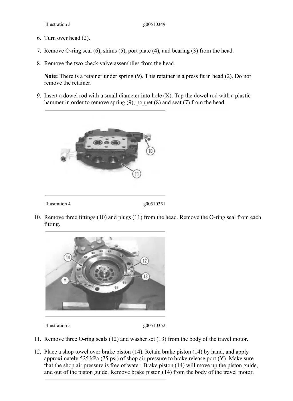 supplementary service information disassembly 2