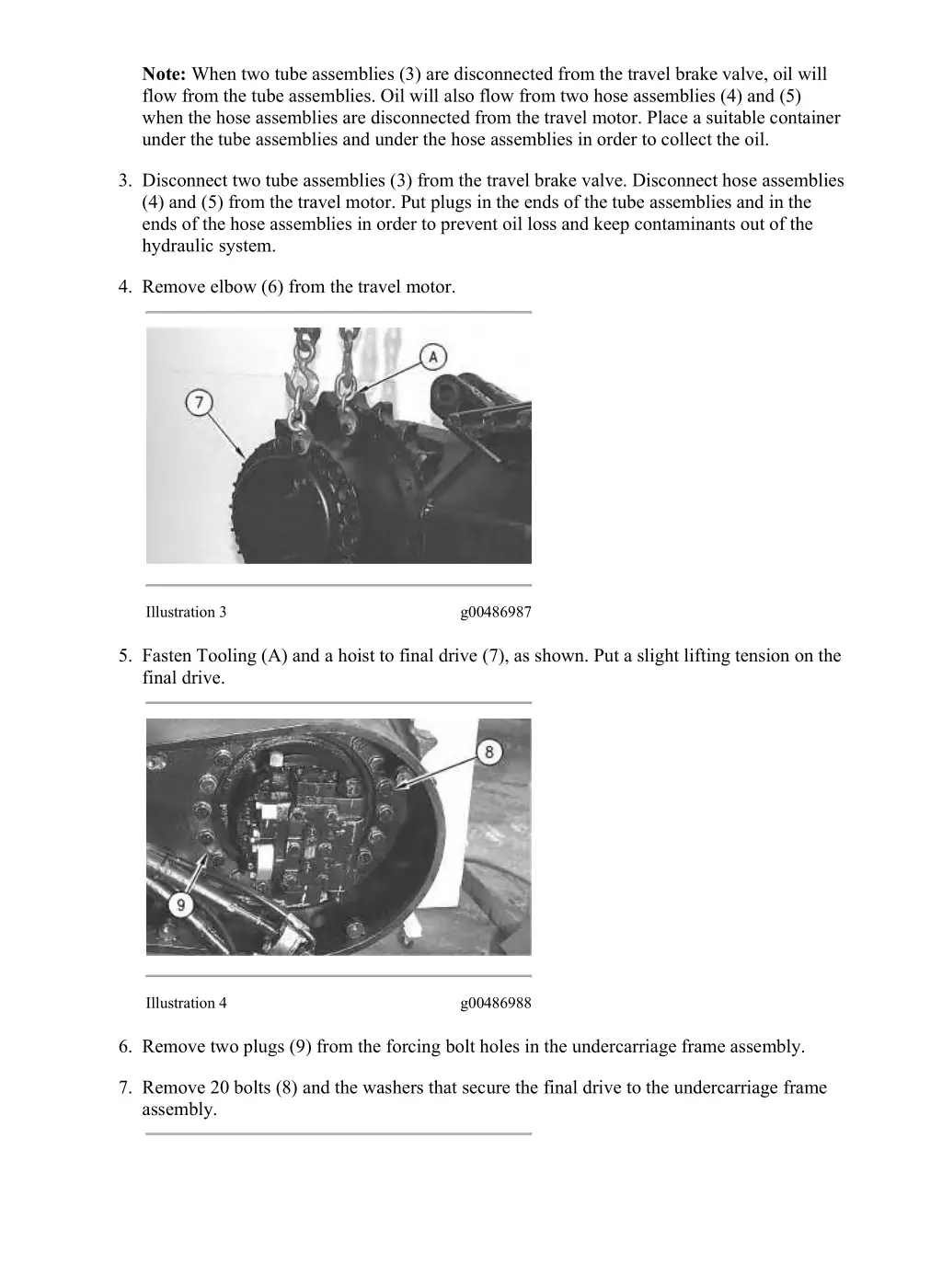 supplementary service information disassembly 23