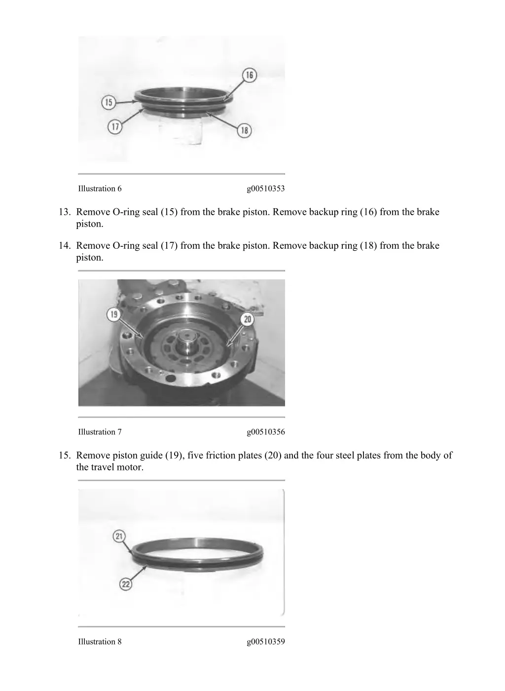 supplementary service information disassembly 3