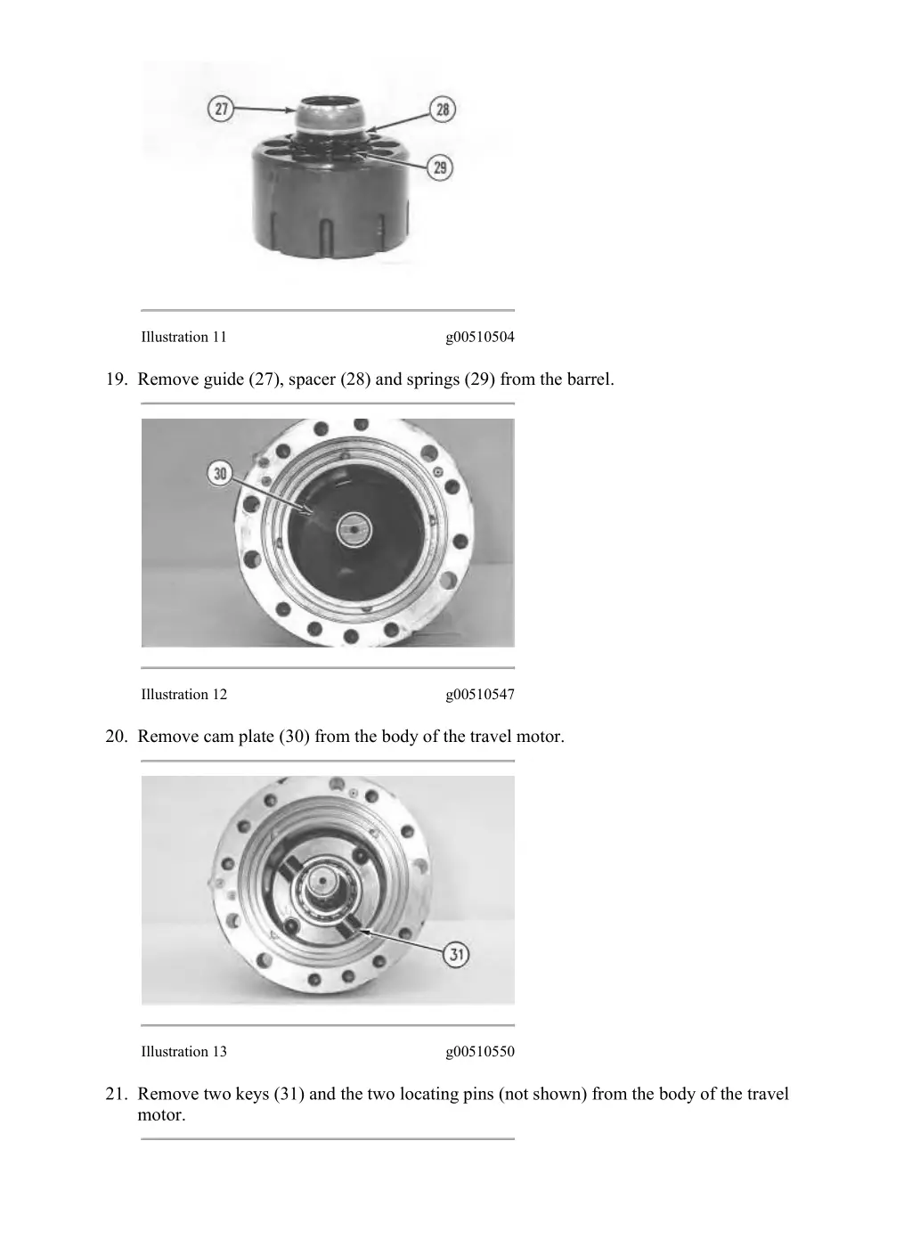 supplementary service information disassembly 5