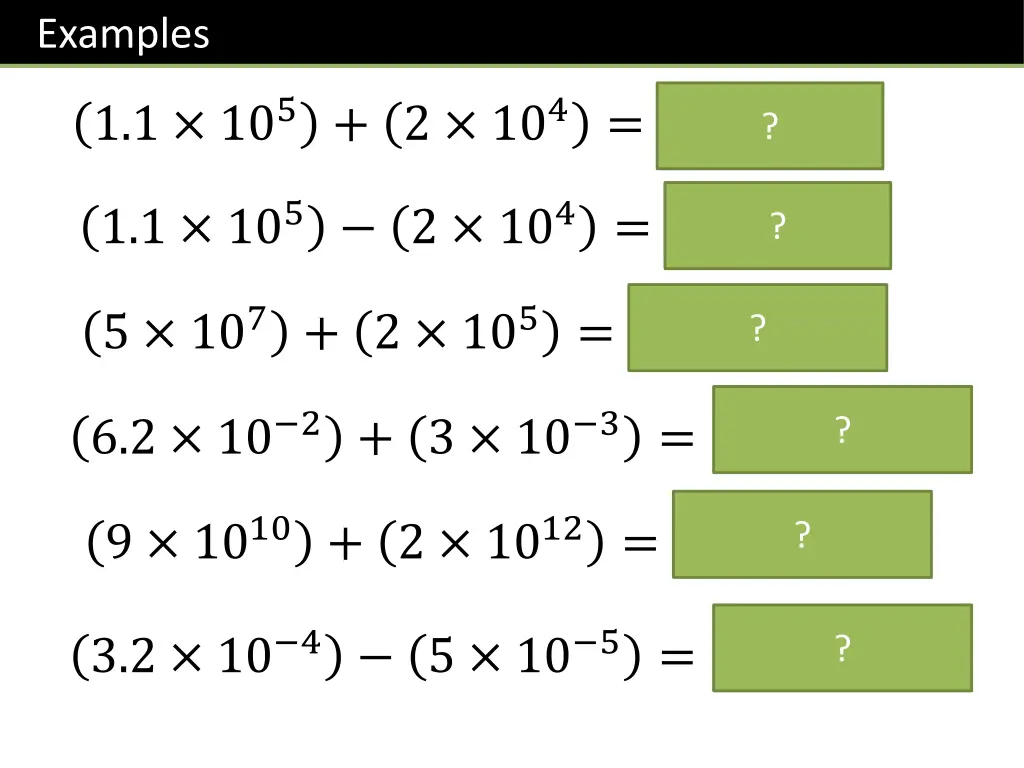 examples