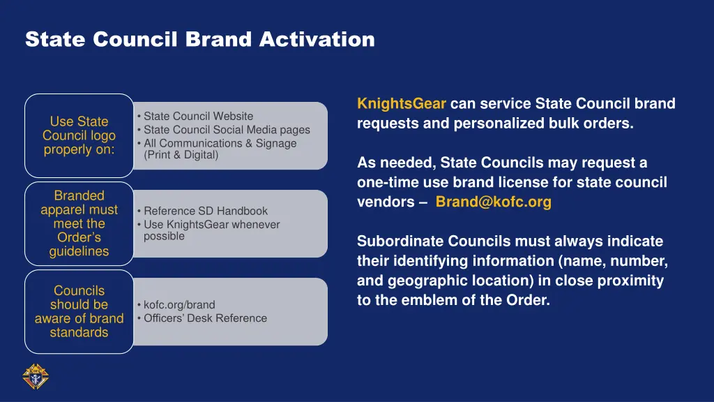 state council brand activation