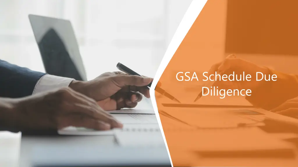 gsa schedule due diligence