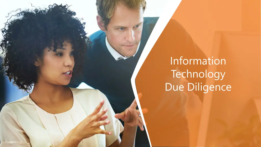 information technology due diligence