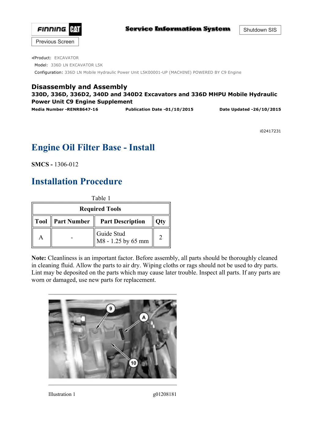 336d ln mobile hydraulic power unit l5k00001 6