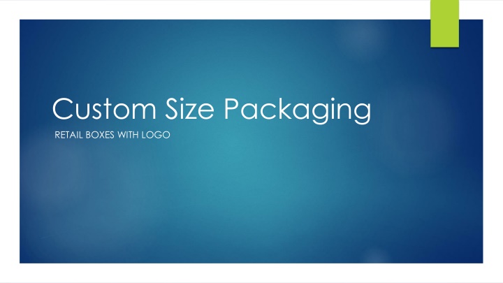 custom size packaging retail boxes with logo