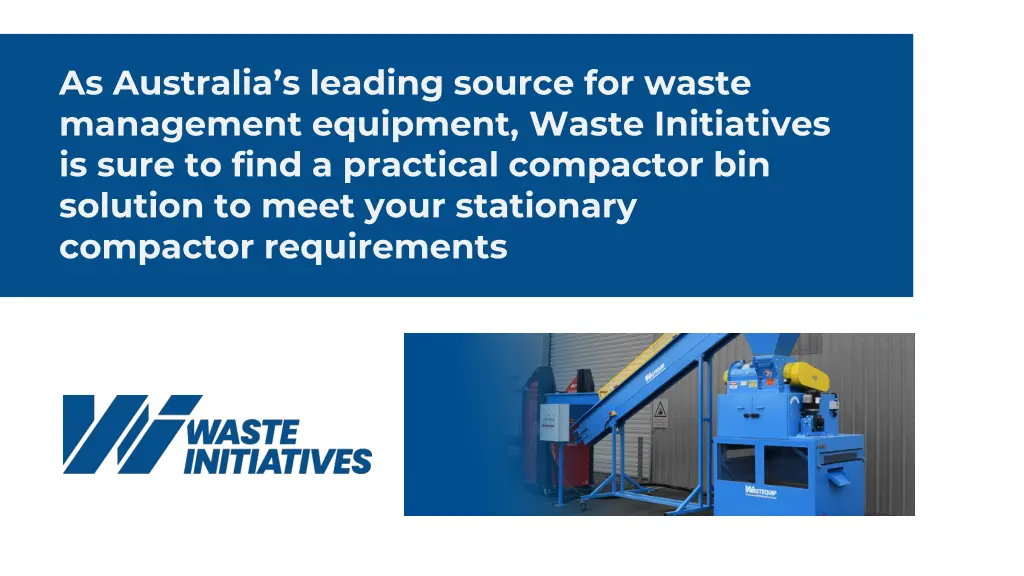 as australia s leading source for waste