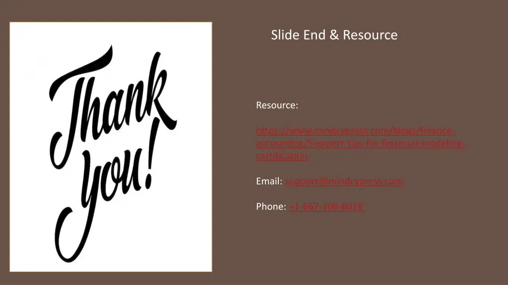 slide end resource