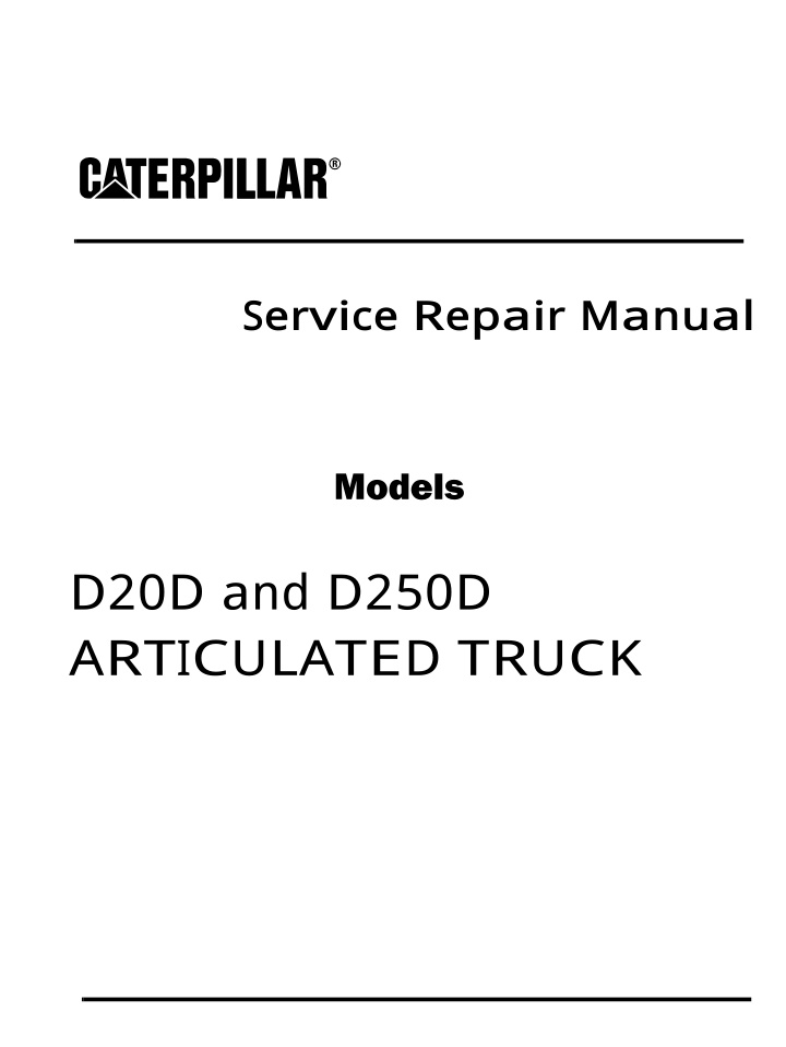 service repair manual