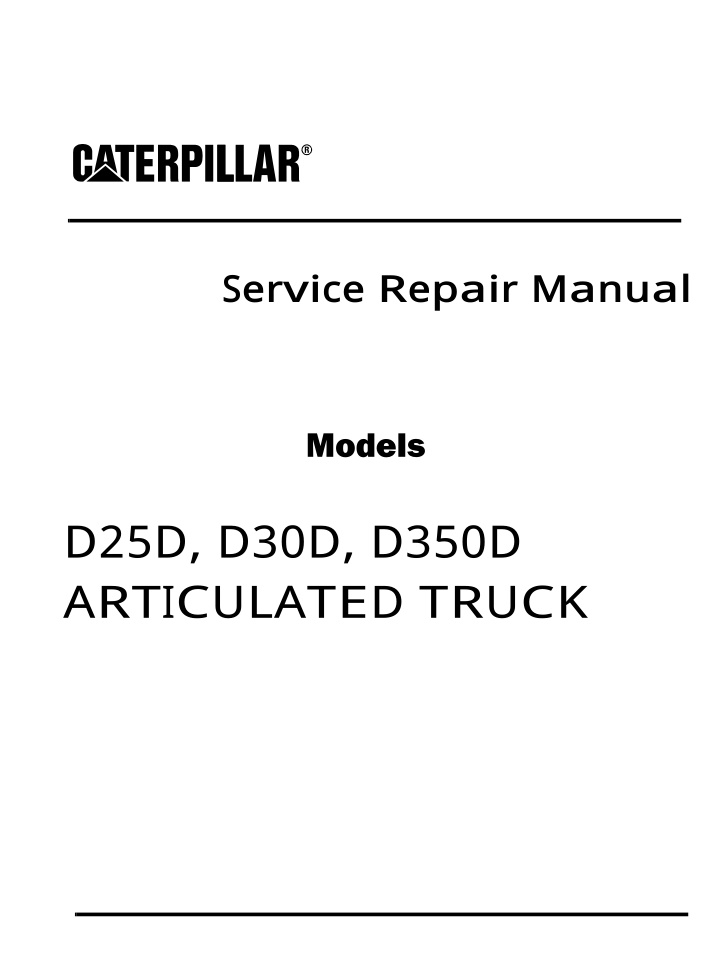 service repair manual