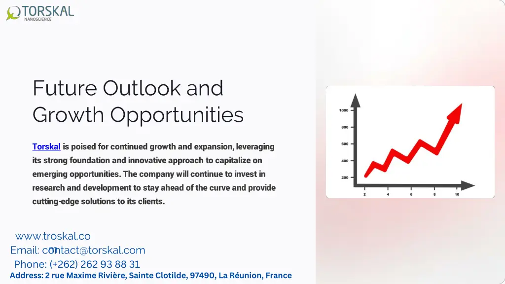 future outlook and growth opportunities