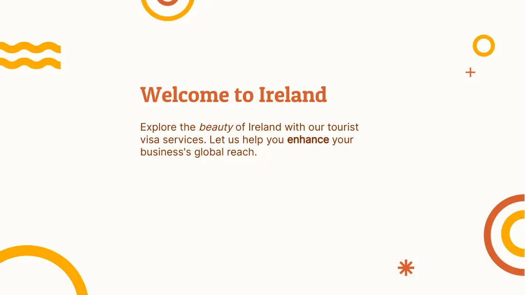 welcome to ireland