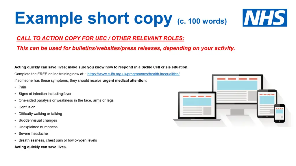 example short copy c 100 words