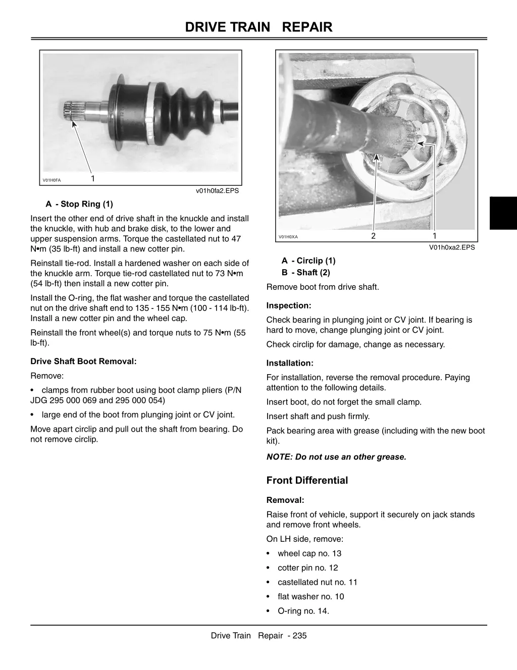 drive train repair 1