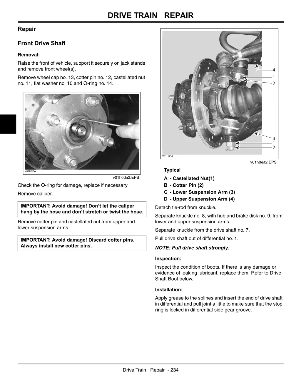 drive train repair