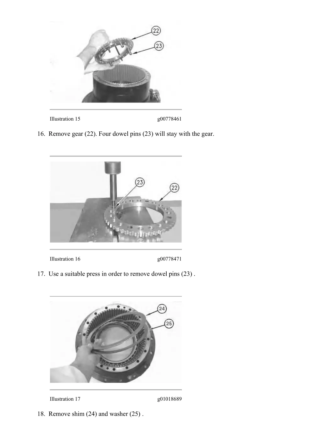 isj hex commonality chart cfl00001 up machine 7