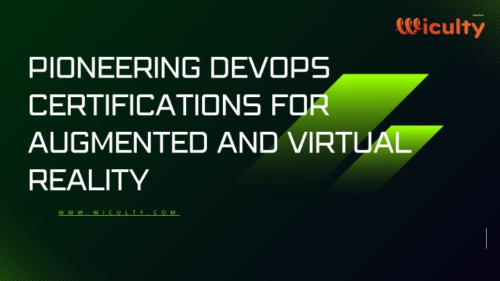 pioneering devops certifications for augmented