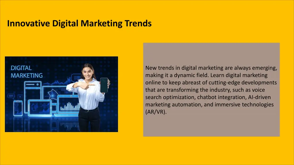 innovative digital marketing trends