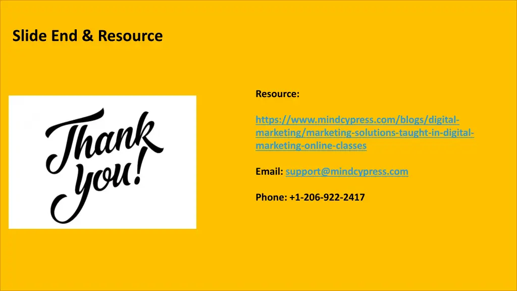 slide end resource