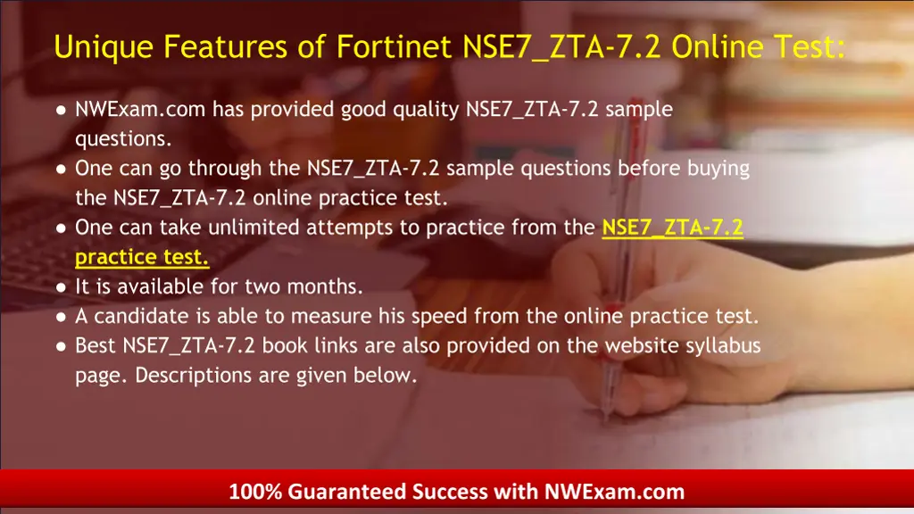 unique features of fortinet nse7 zta 7 2 online