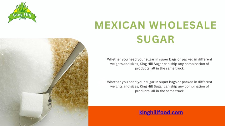 mexican wholesale sugar