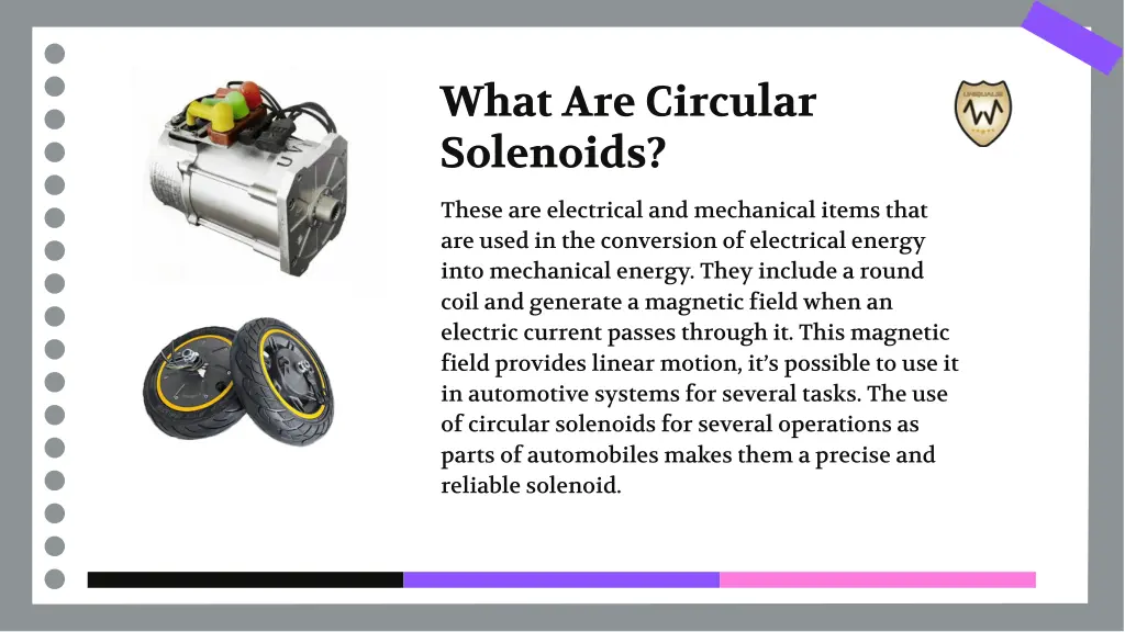 what are circular solenoids