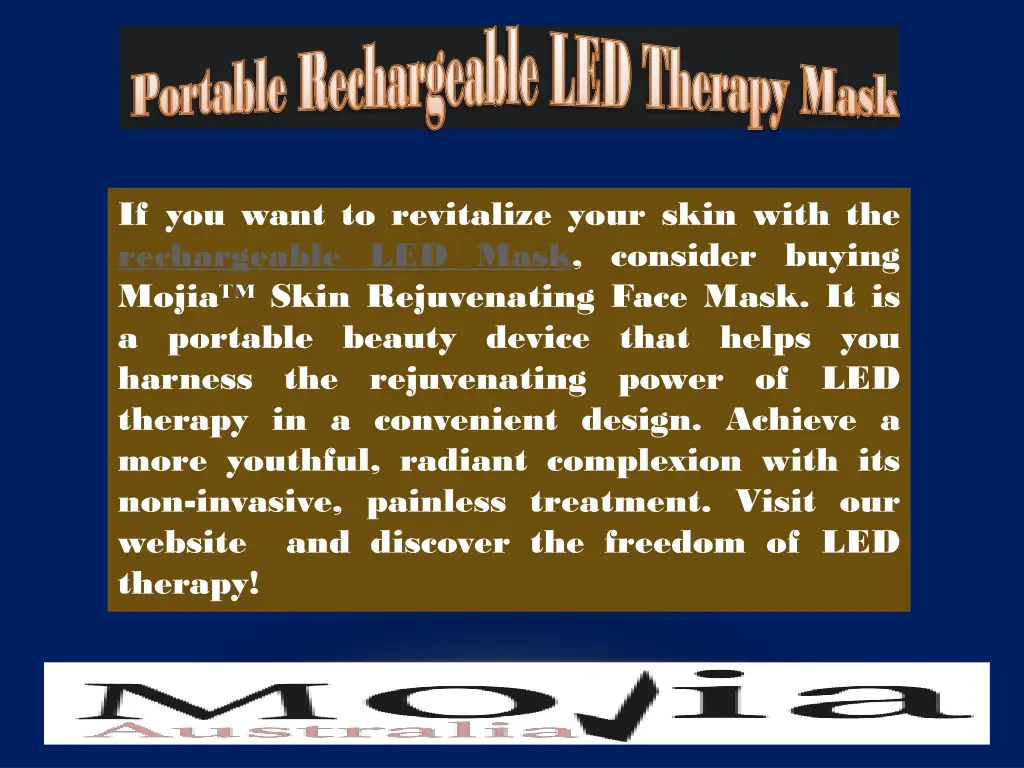 portable rechargeable led therapy mask portable 3