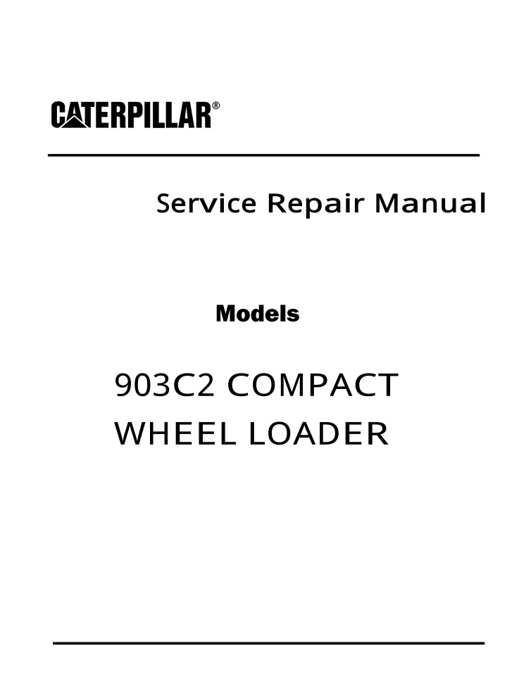 service repair manual