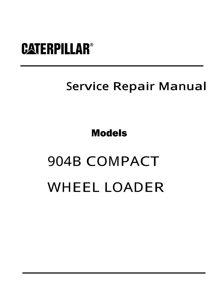 service repair manual