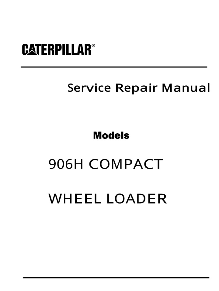 service repair manual