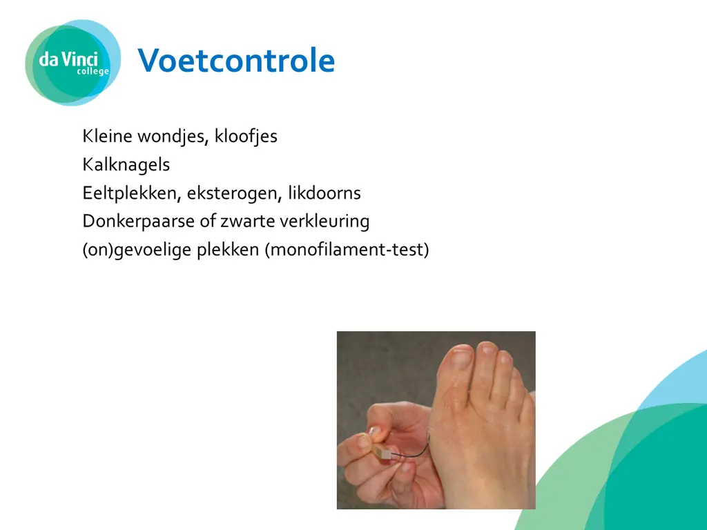 voetcontrole