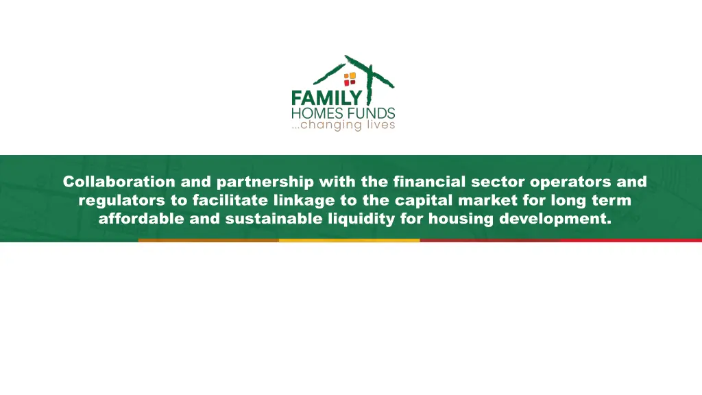 collaboration and partnership with the financial