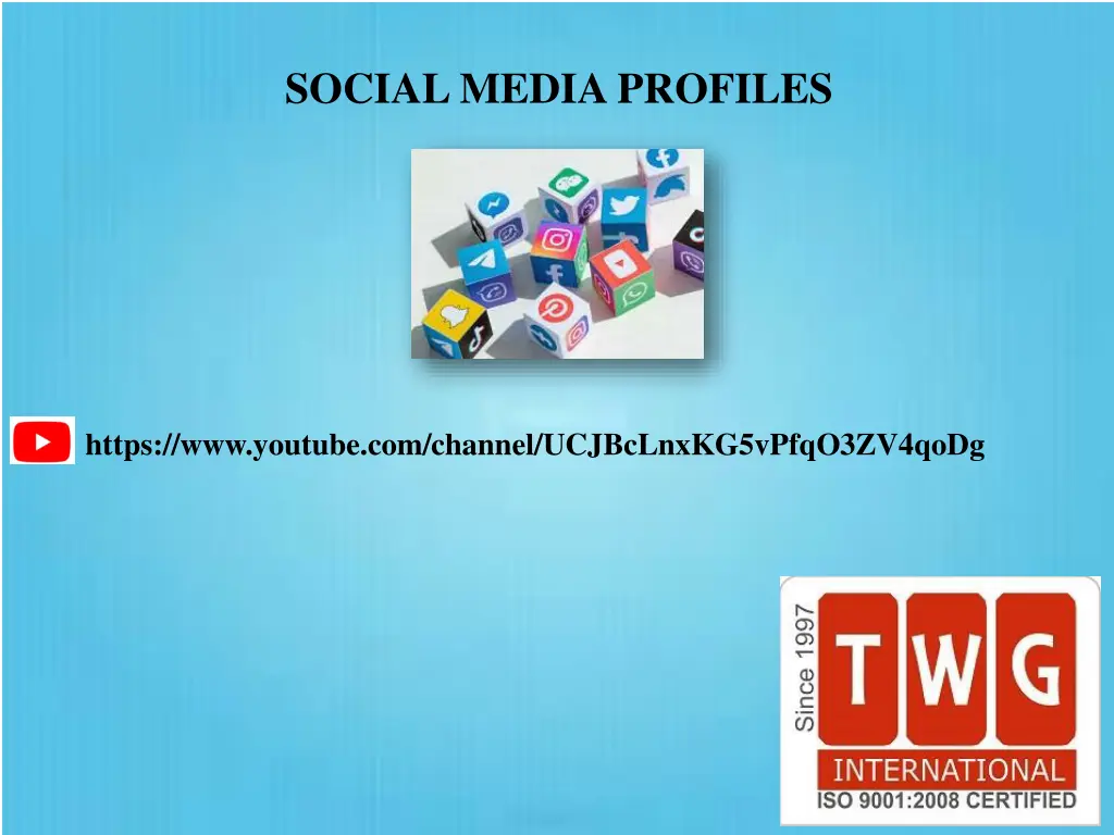 social media profiles 2