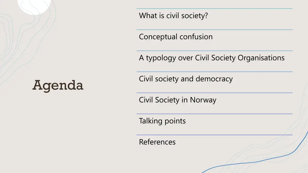 what is civil society