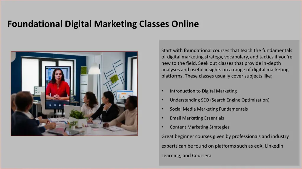 foundational digital marketing classes online