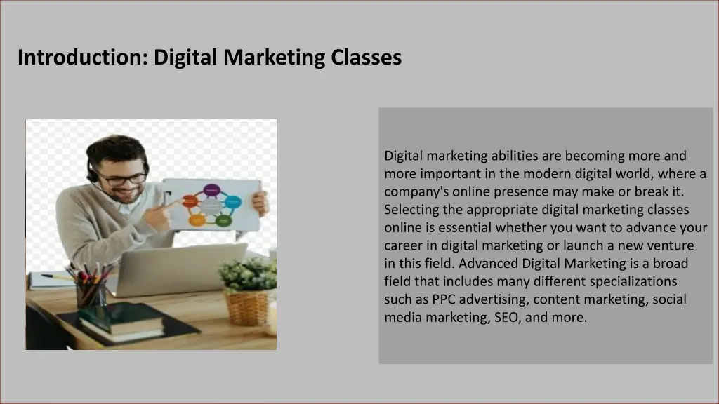 introduction digital marketing classes