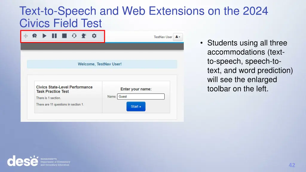 text to speech and web extensions on the 2024