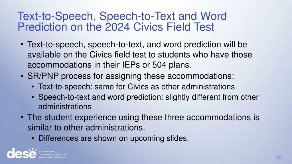 text to speech speech to text and word prediction