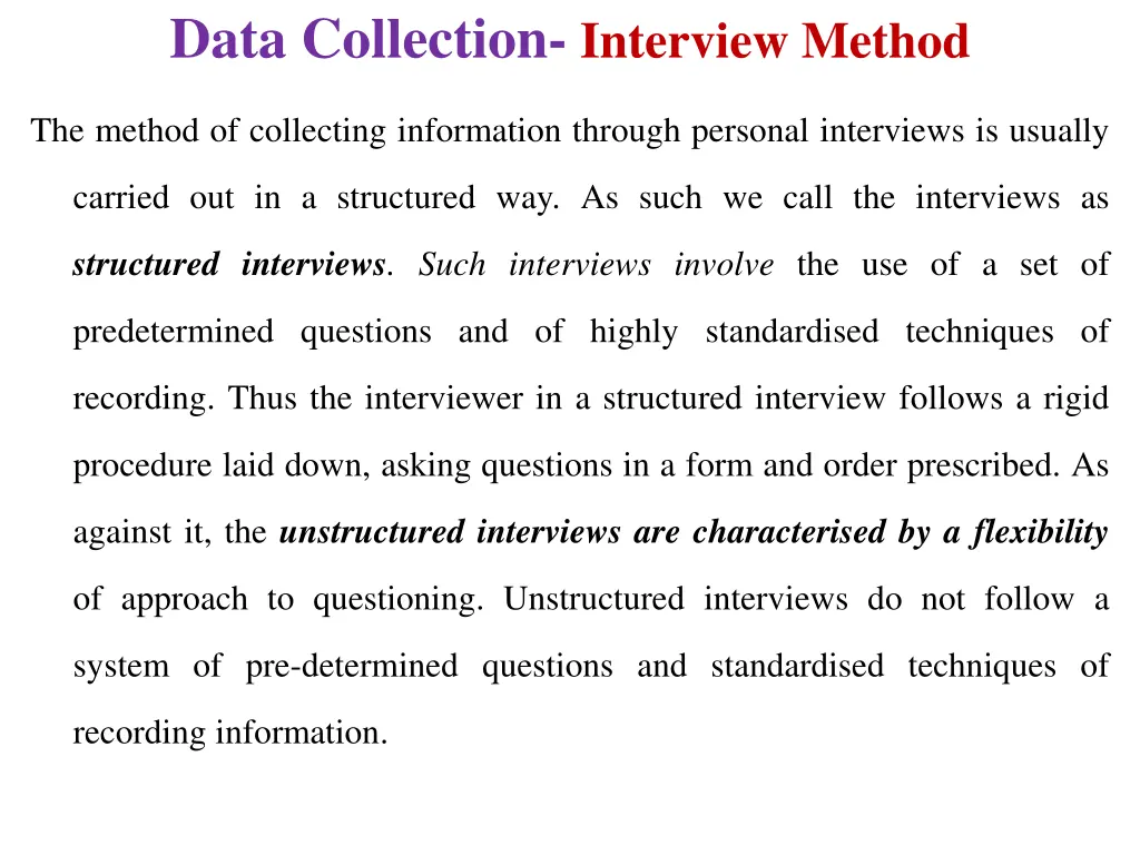 data collection interview method 1