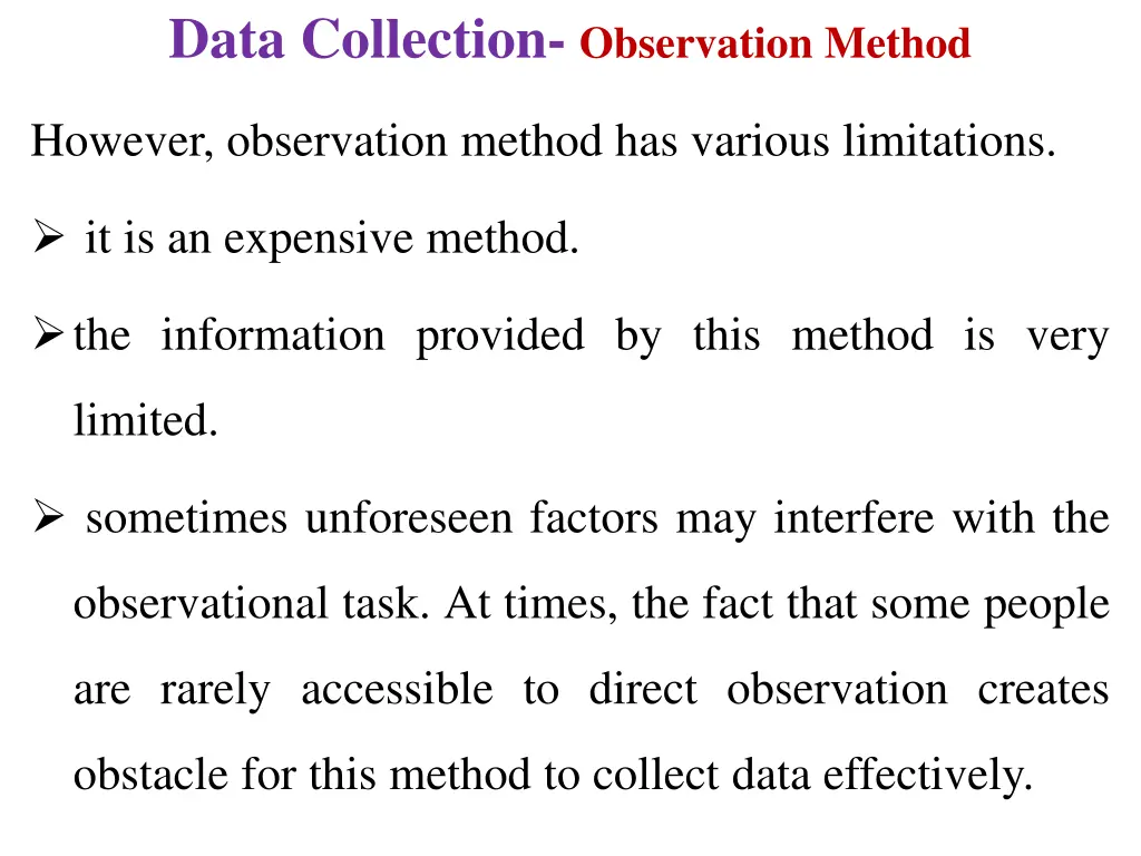 data collection observation method 1